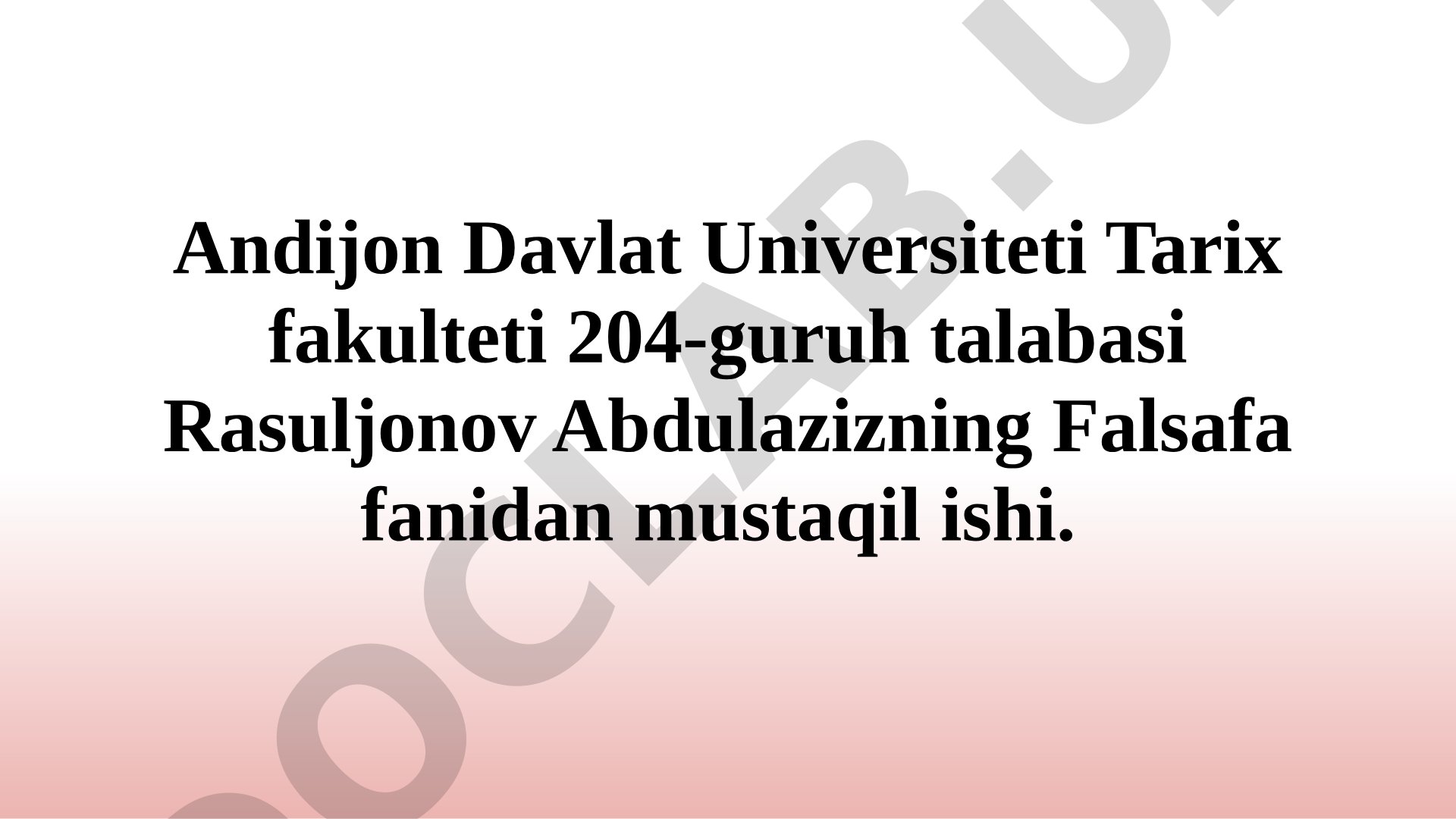ETIKA fanining paydo bo‘lishi va jamiyatdagi o‘rni