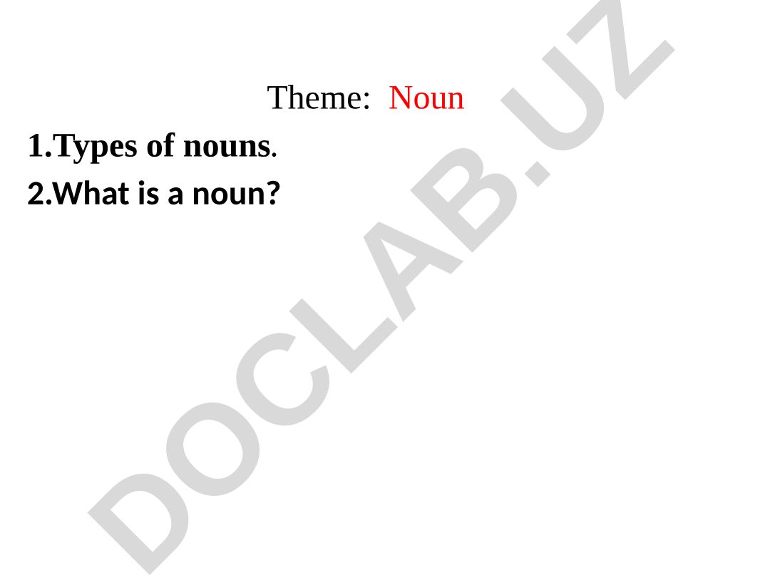 Types of nouns: Common, Proper, Concrete, Abstract, Compound, Collective