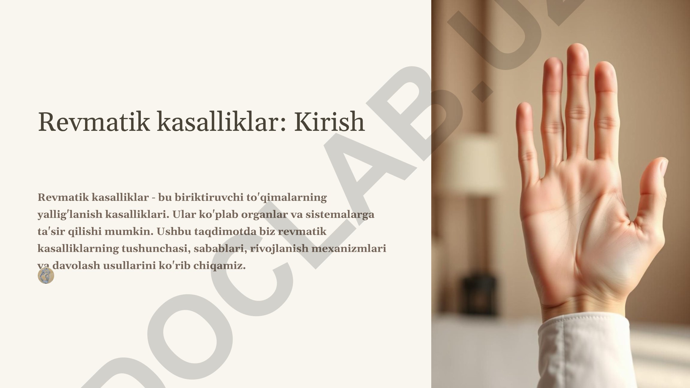 Revmatik kasalliklar: tushunchasi, sabablari va davolash usullari