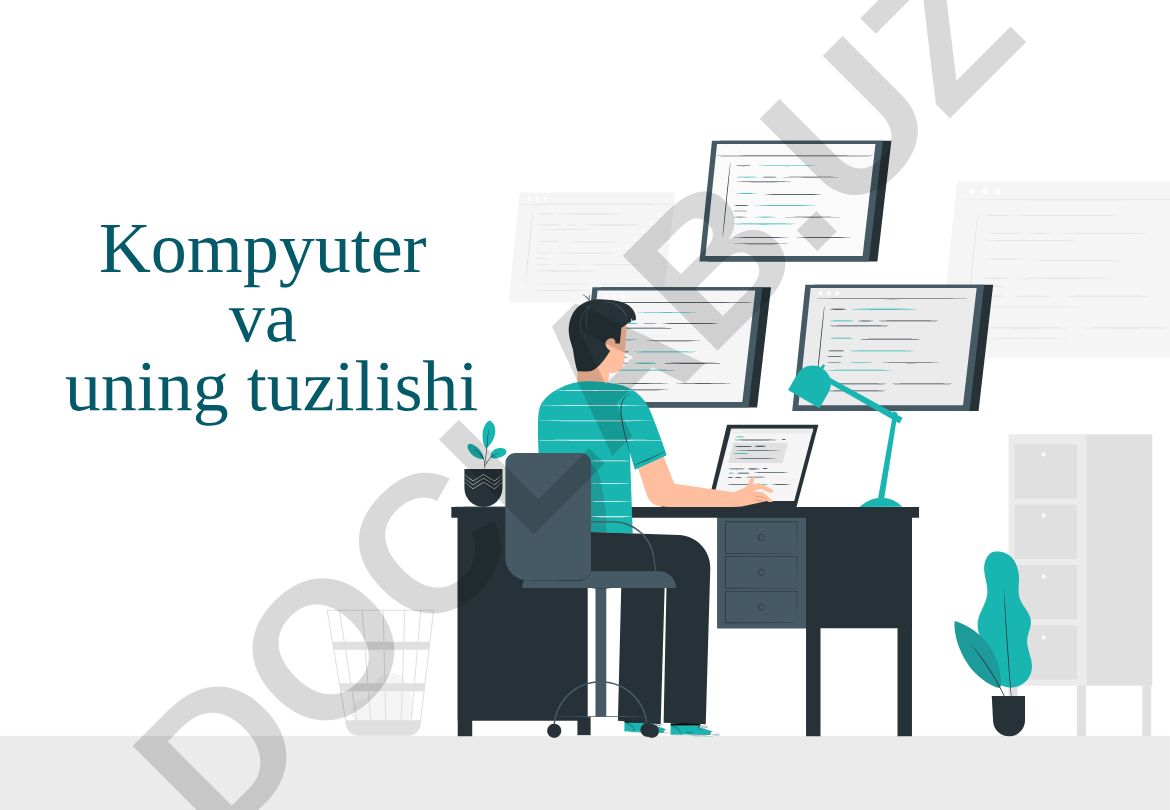Kompyuter va uning tuzilishi