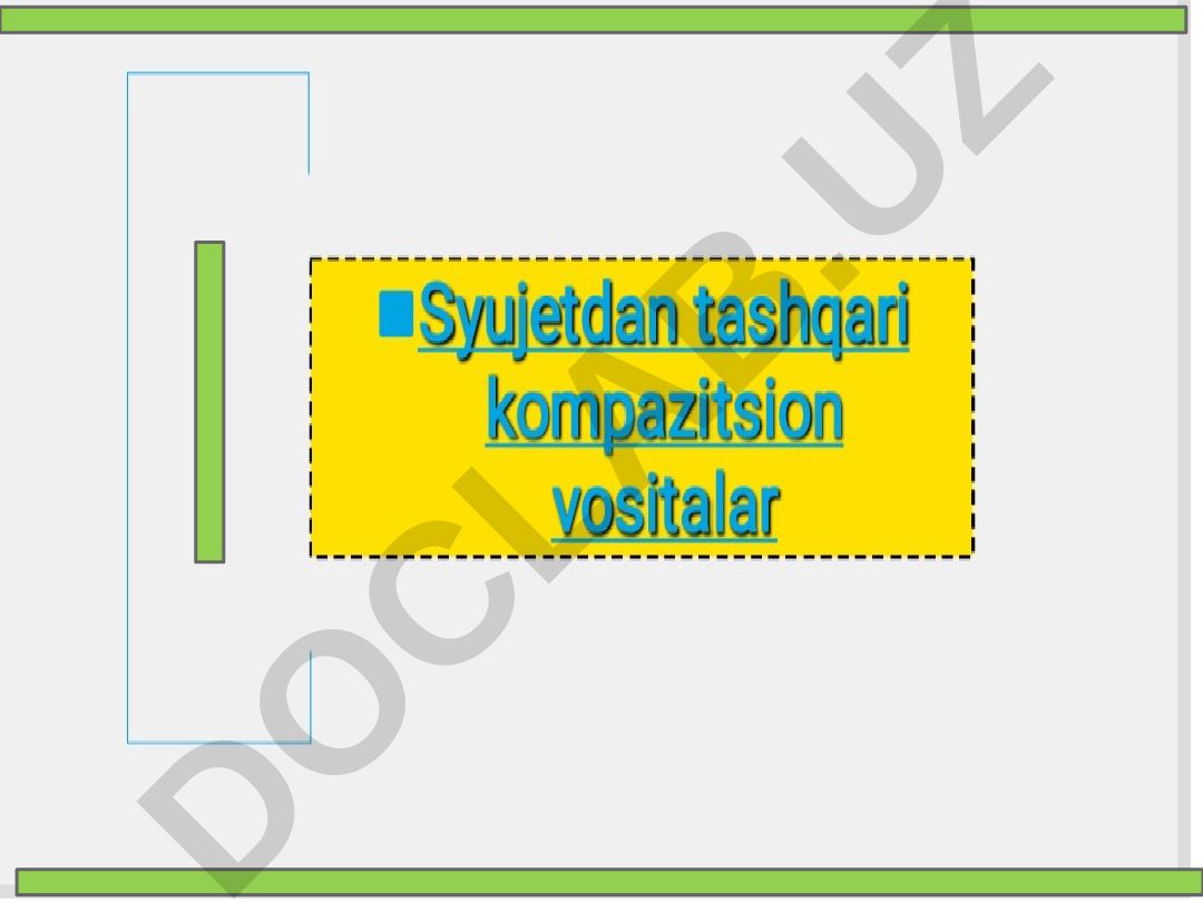 Badiiy asarlarda syujet va kompozitsiya tushunchalari