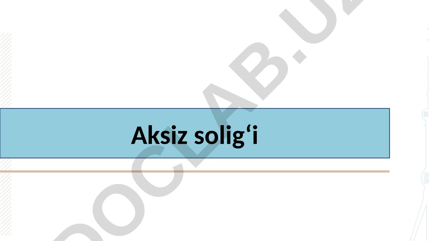 Aksiz solig'i: mohiyati, vazifalari va O'zbekistondagi ahamiyati