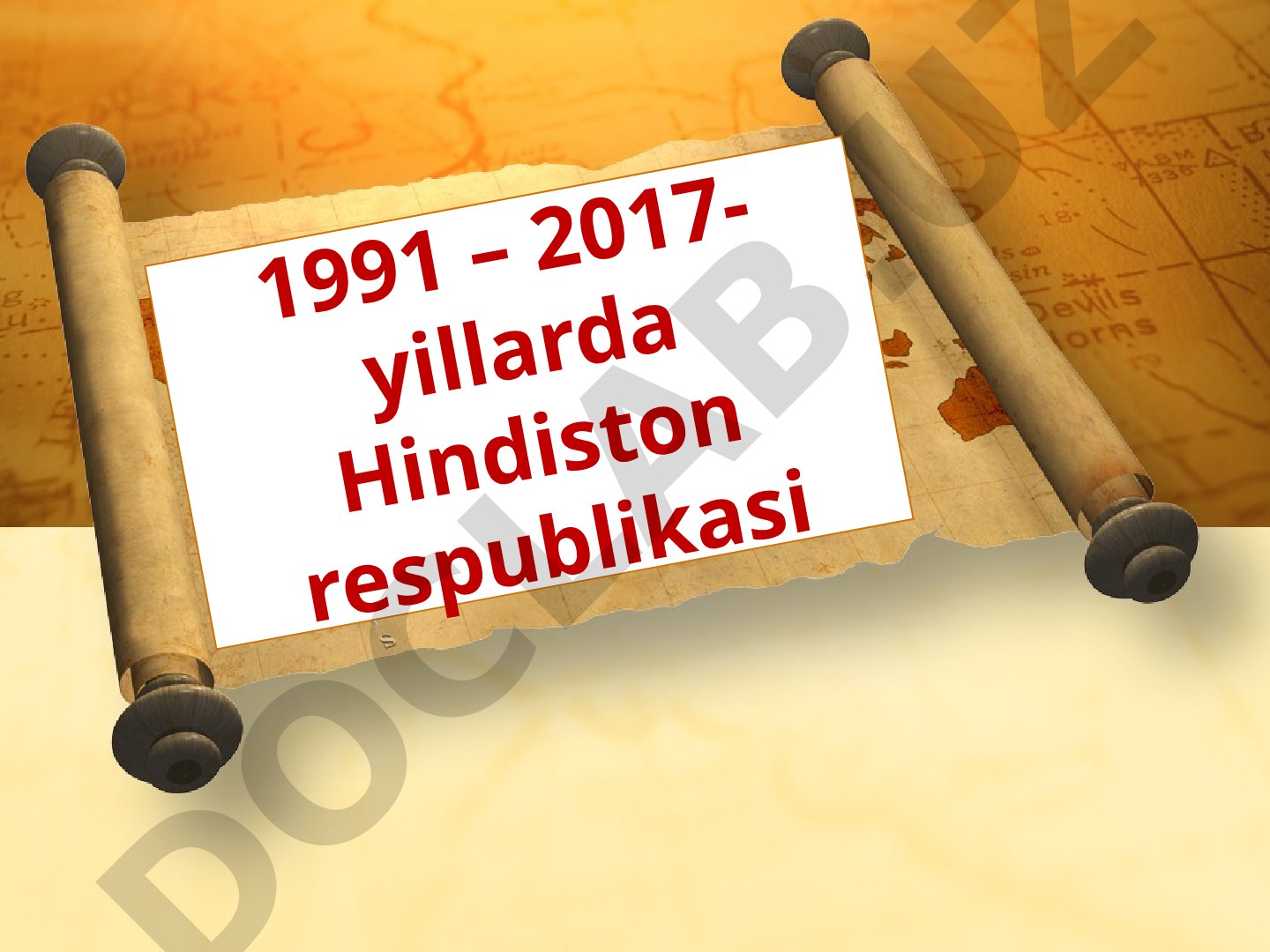 Hindiston respublikasi 1991-2017-yillarda