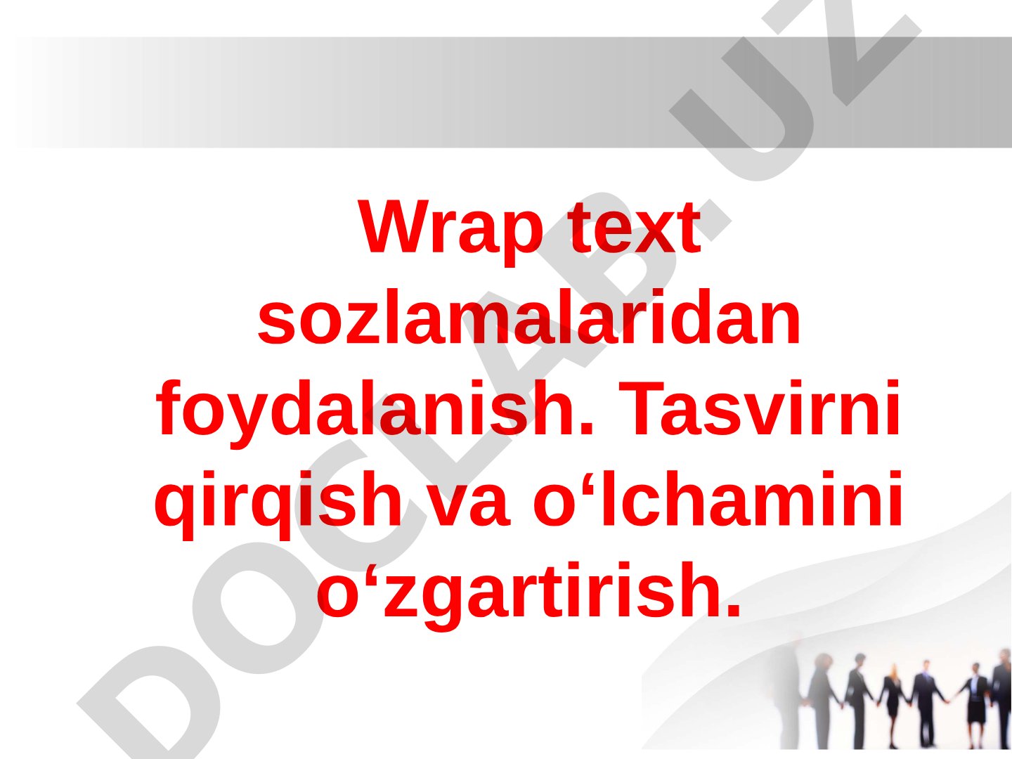 Word dasturida matn va tasvirni birga joylash usullari