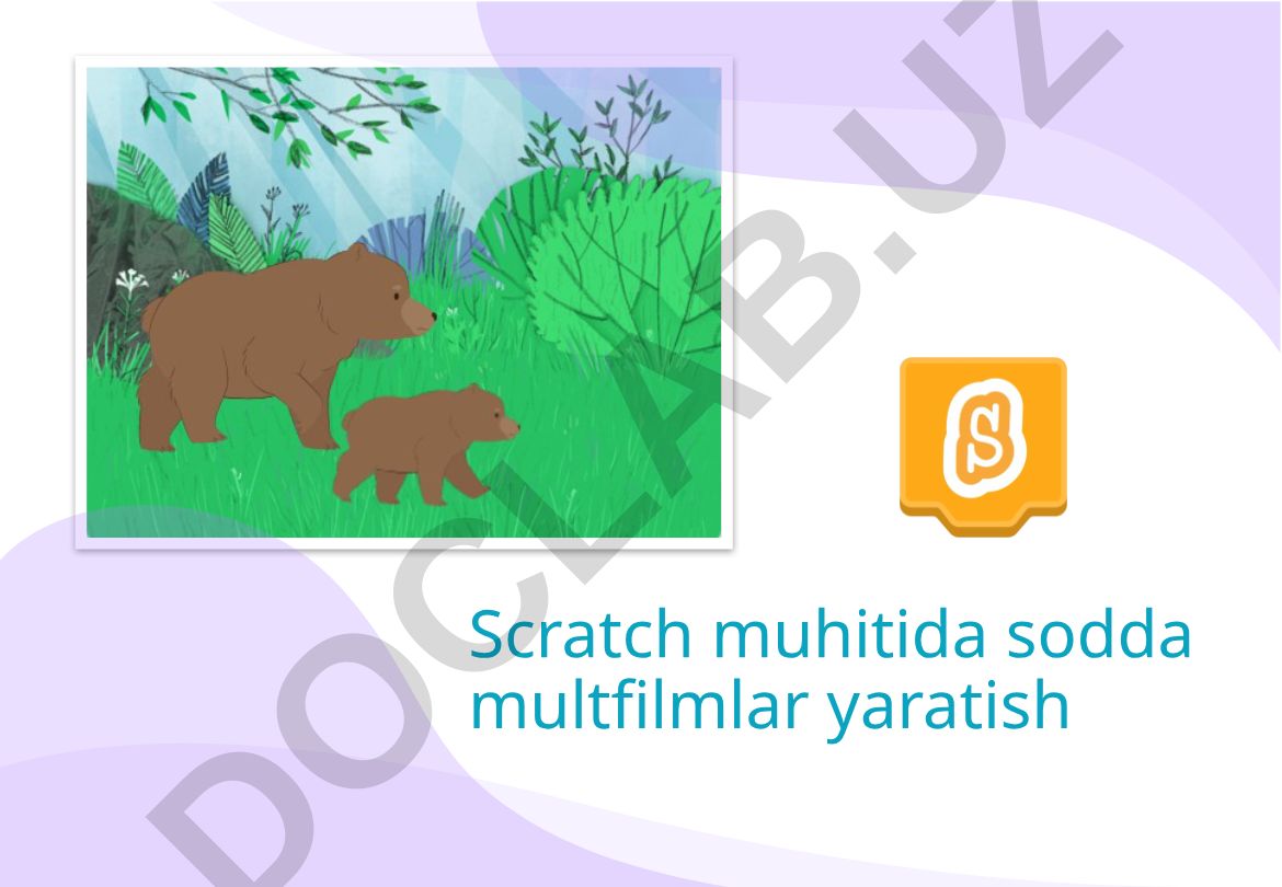 Scratch muhitida sodda multfilmlar yaratish