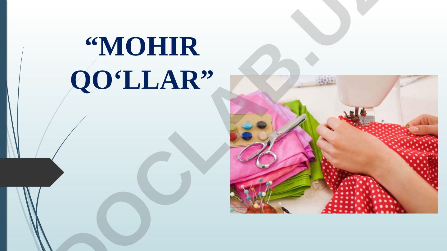 MOHIR QO‘LLAR Fartuklar