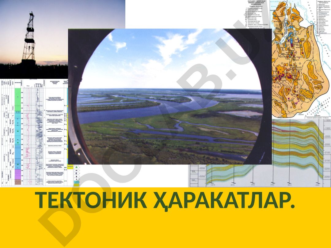 Тектоник ҳаракатлар ва тоғ жинсларининг деформацияси