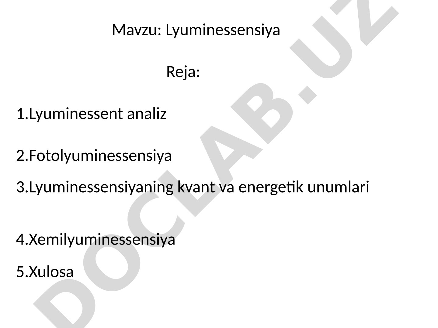 Lyuminessensiya