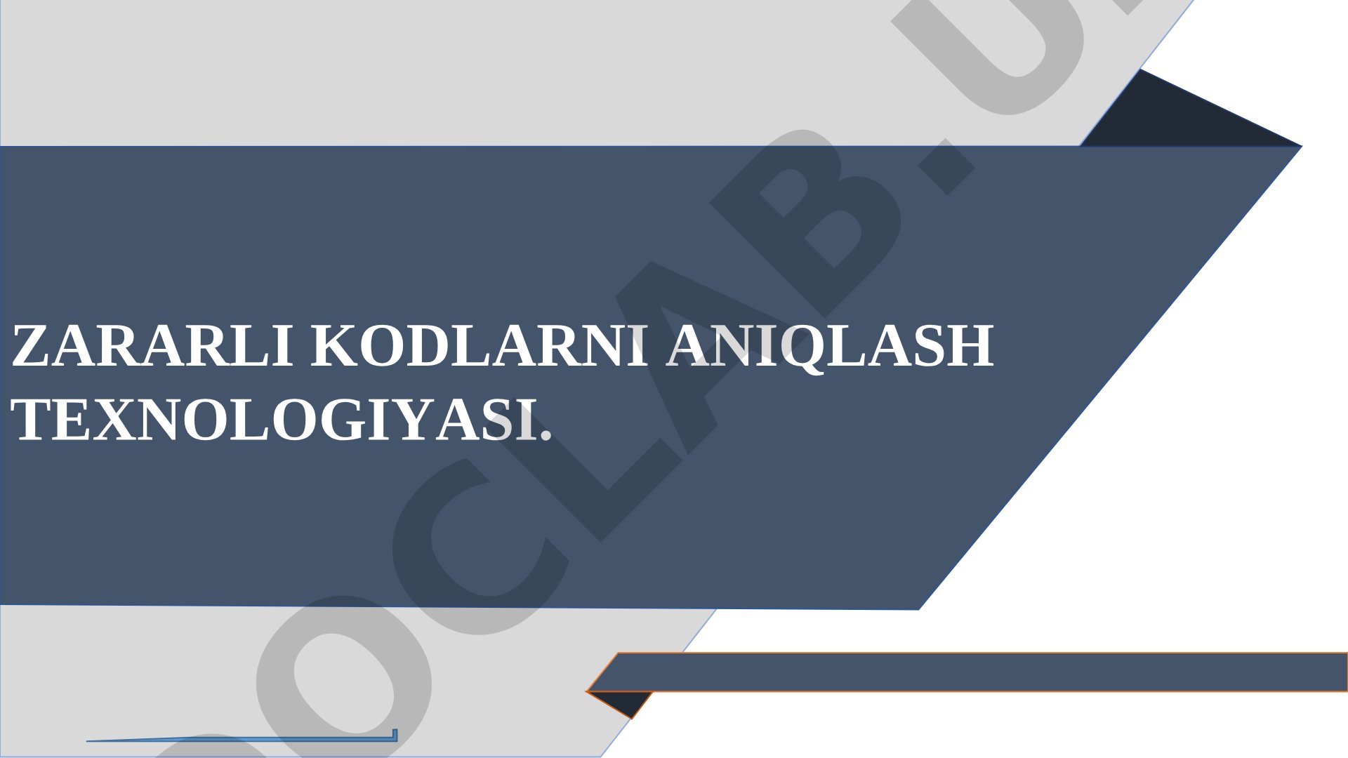Zararli kodlarni aniqlash texnologiyasi