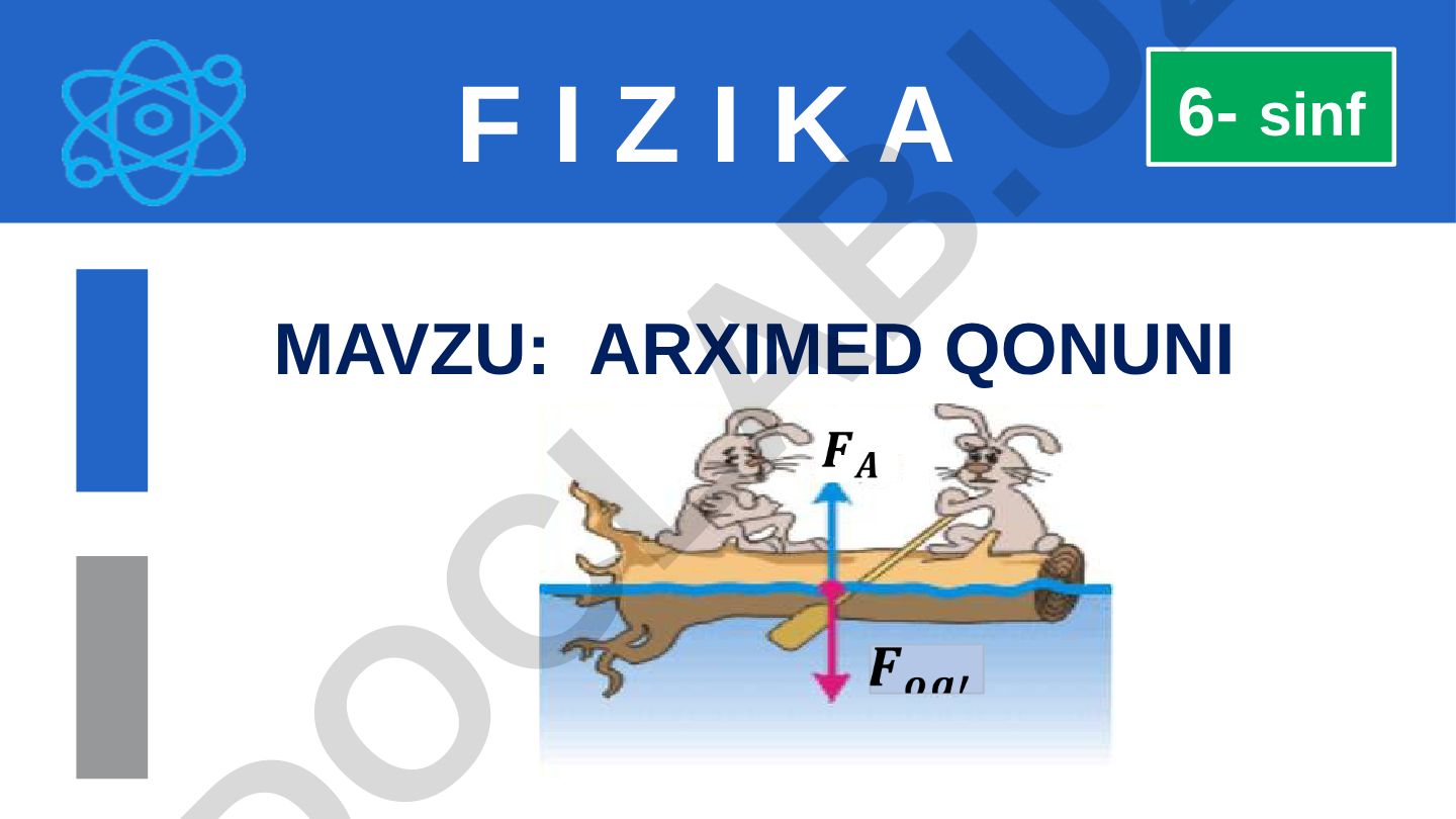 Arximed qonuni
