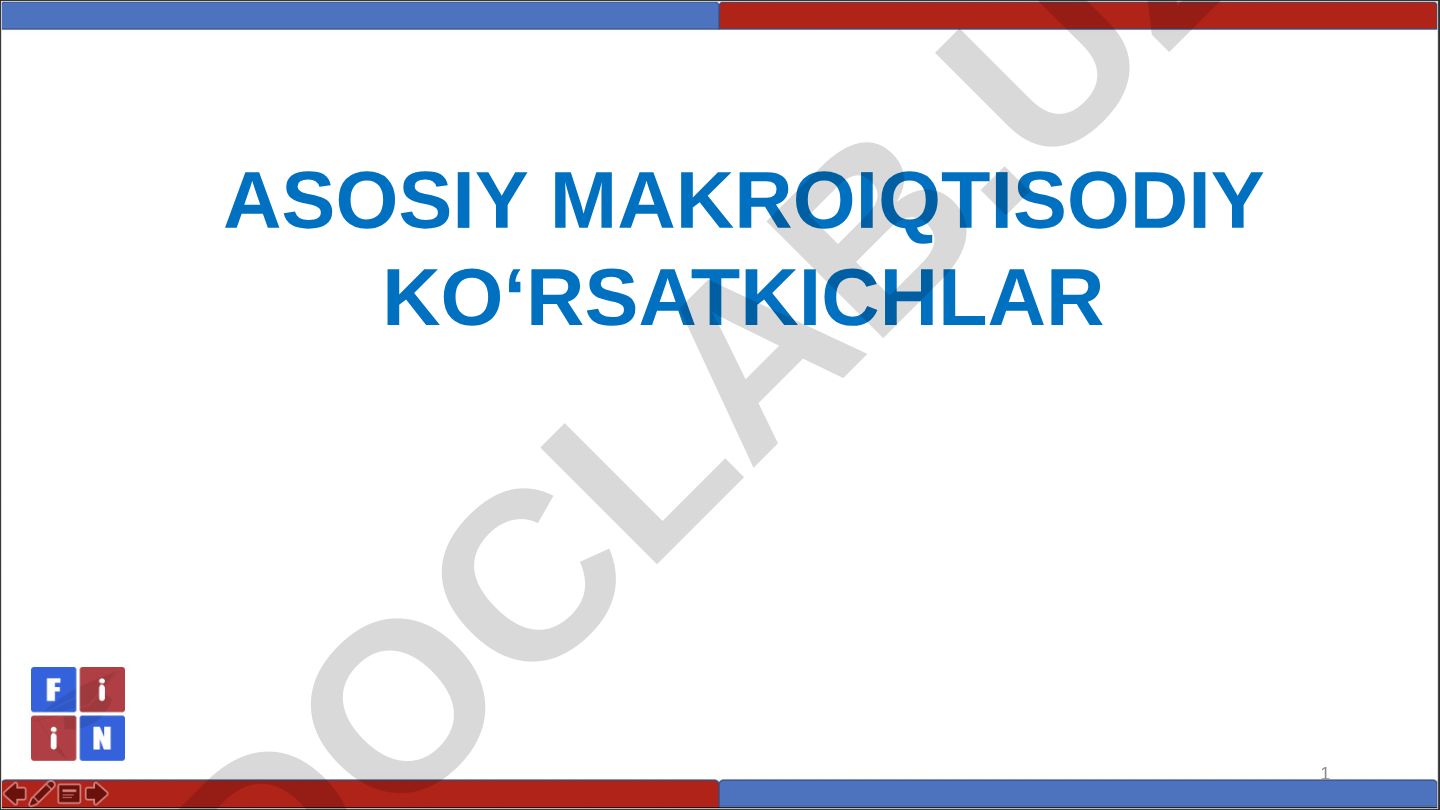 Mikro va makroiqtisodiyotning asosiy tushunchalari va farqlari