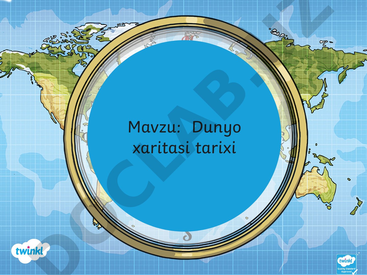 Dunyo xaritasi tarixi
