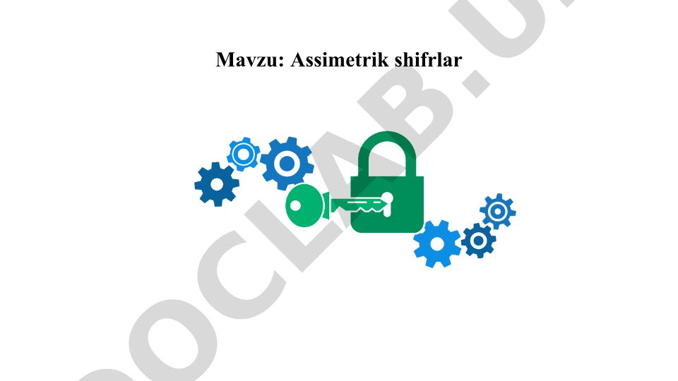 Assimetrik shifrlar