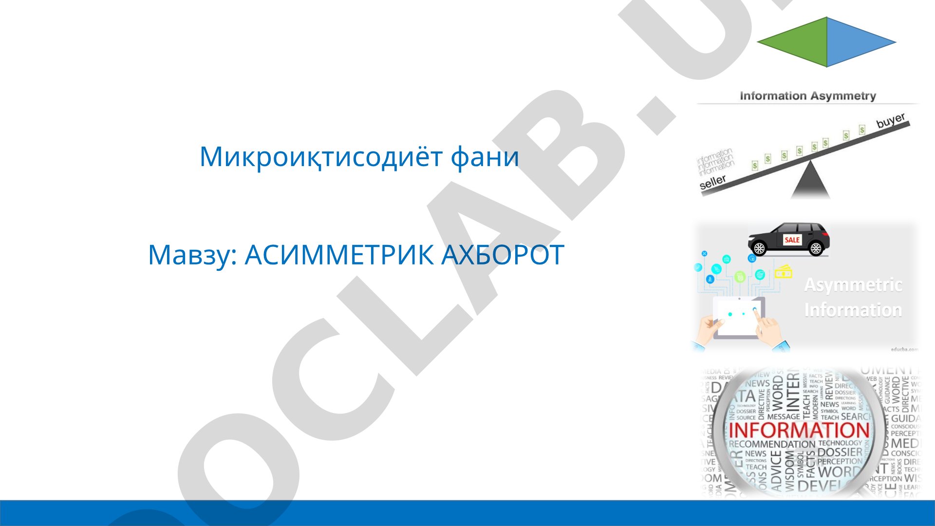 Асимметрик ахборот