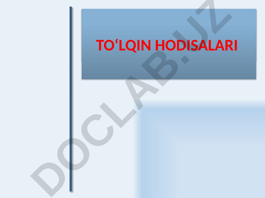 Elektrodinamika to'lqin hodisalari