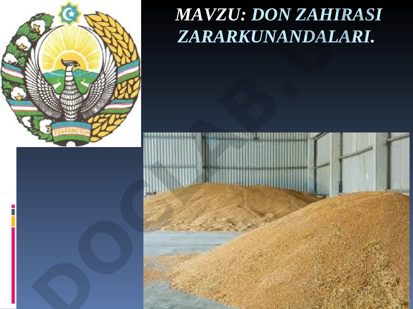 DON ZAHIRASI ZARARKUNANDALARI