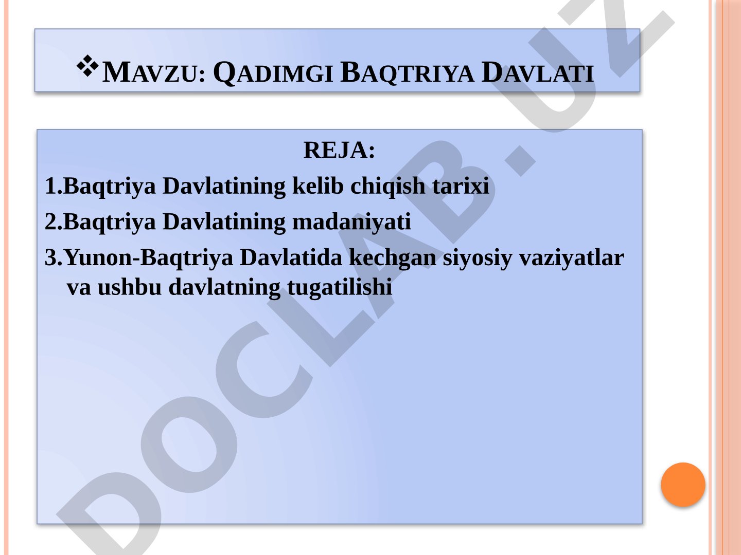Qadimgi Baqtriya Davlati