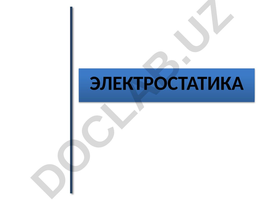 Elektrostatika