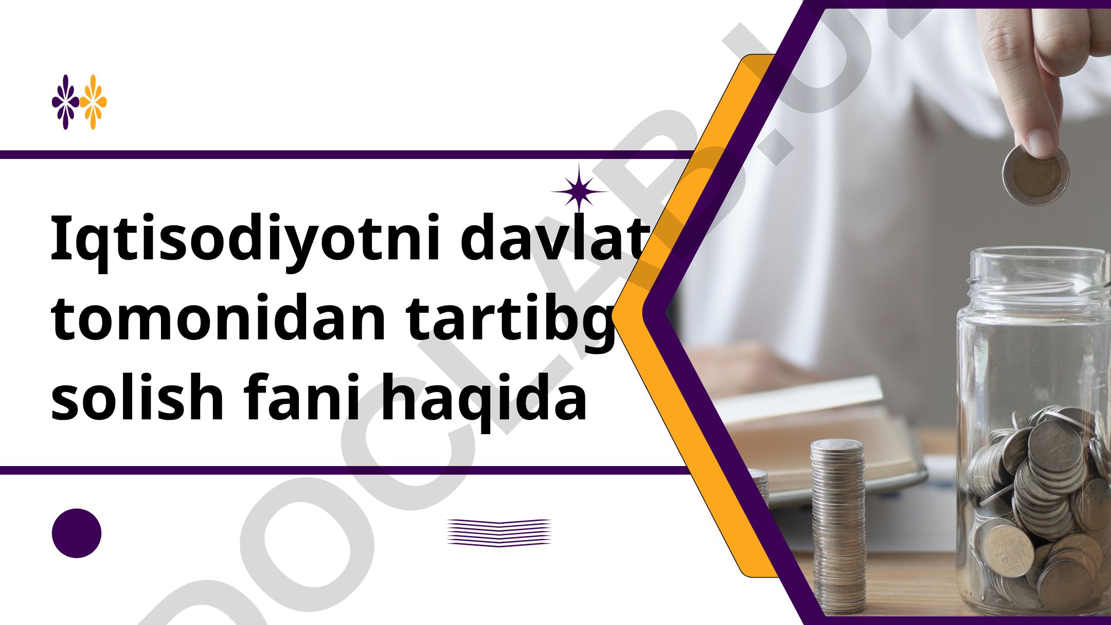 Iqtisodiyotni davlat tomonidan tartibga solish