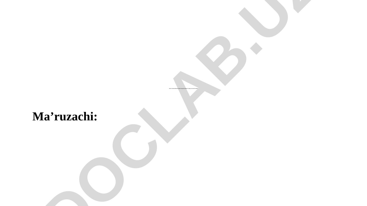 Texnik tizimlarning ishlab chiqarish tarkiblari va ularga ta’sir etuvchi omillar