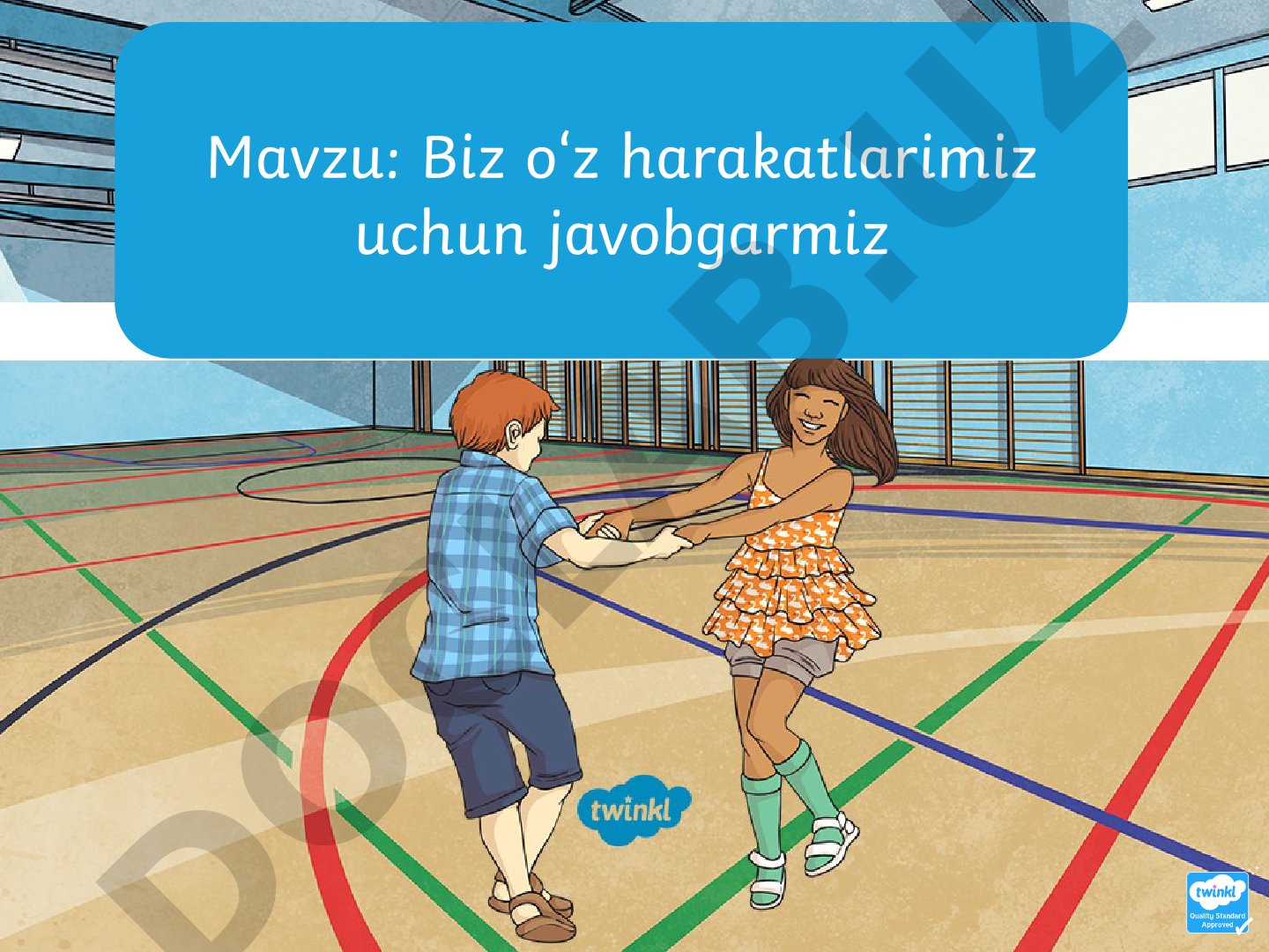 Biz o‘z harakatlarimiz uchun javobgarmiz