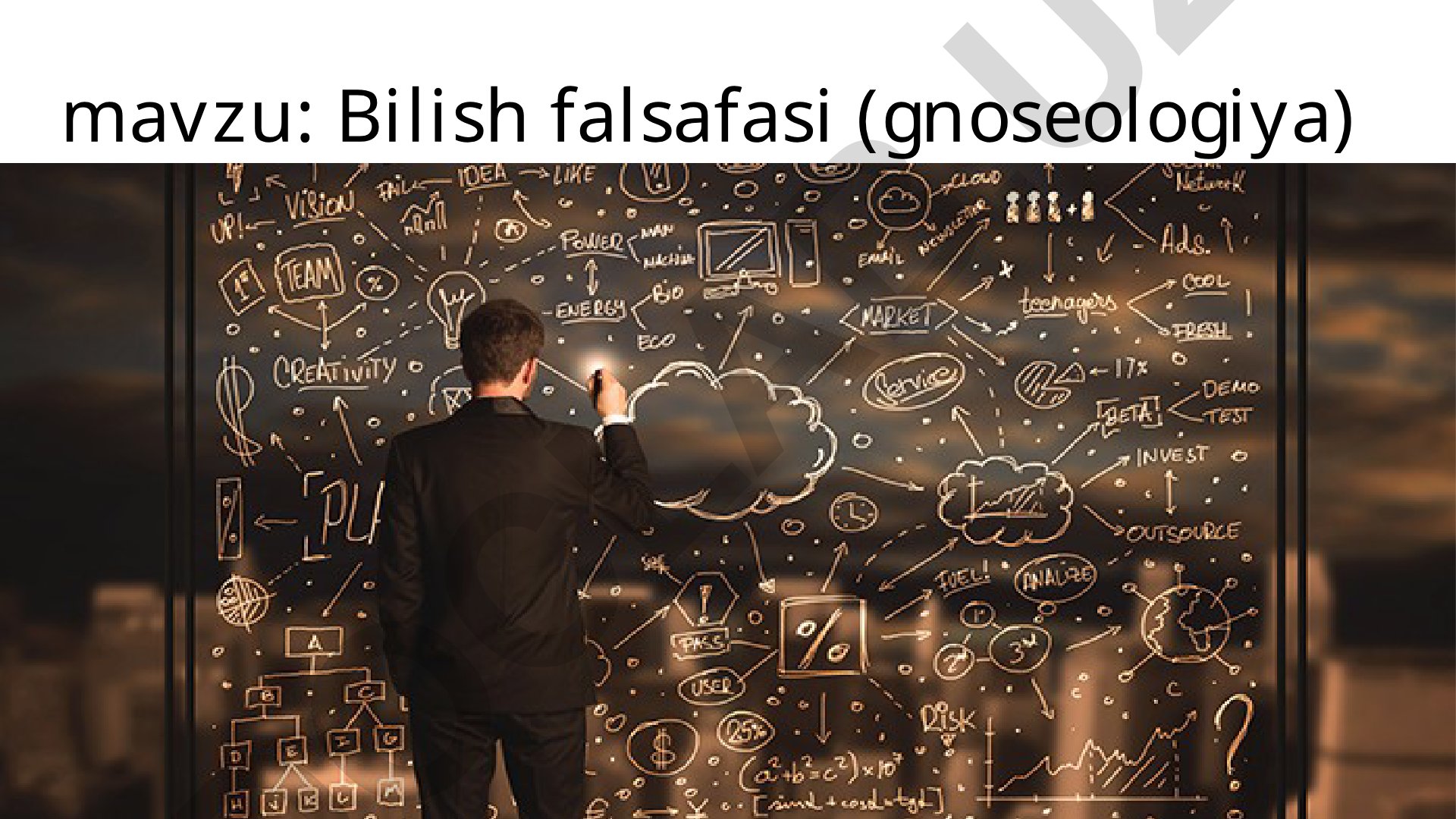 Bilish falsafasi (gnoseologiya)