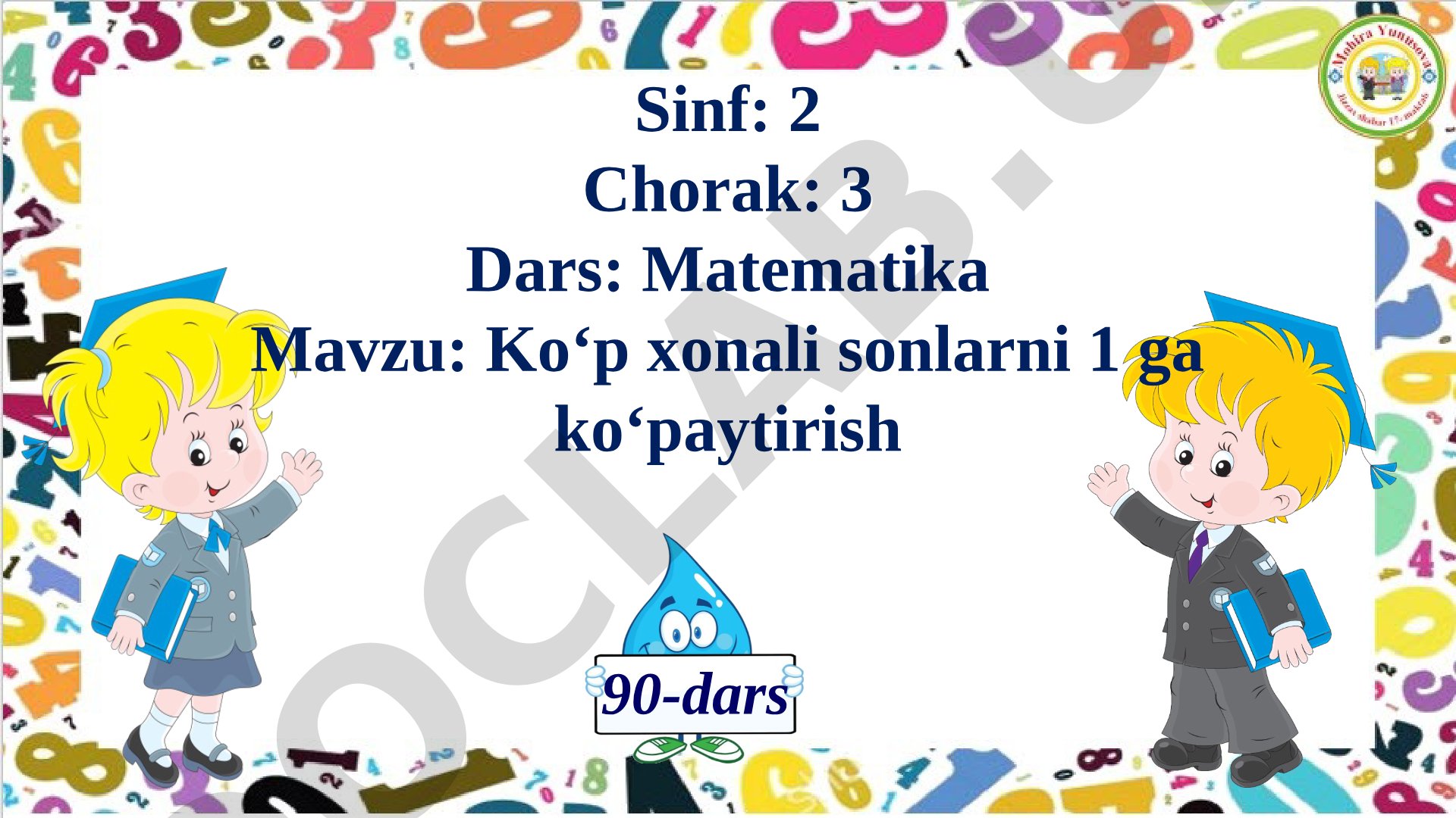 Matematika dars taqdimoti