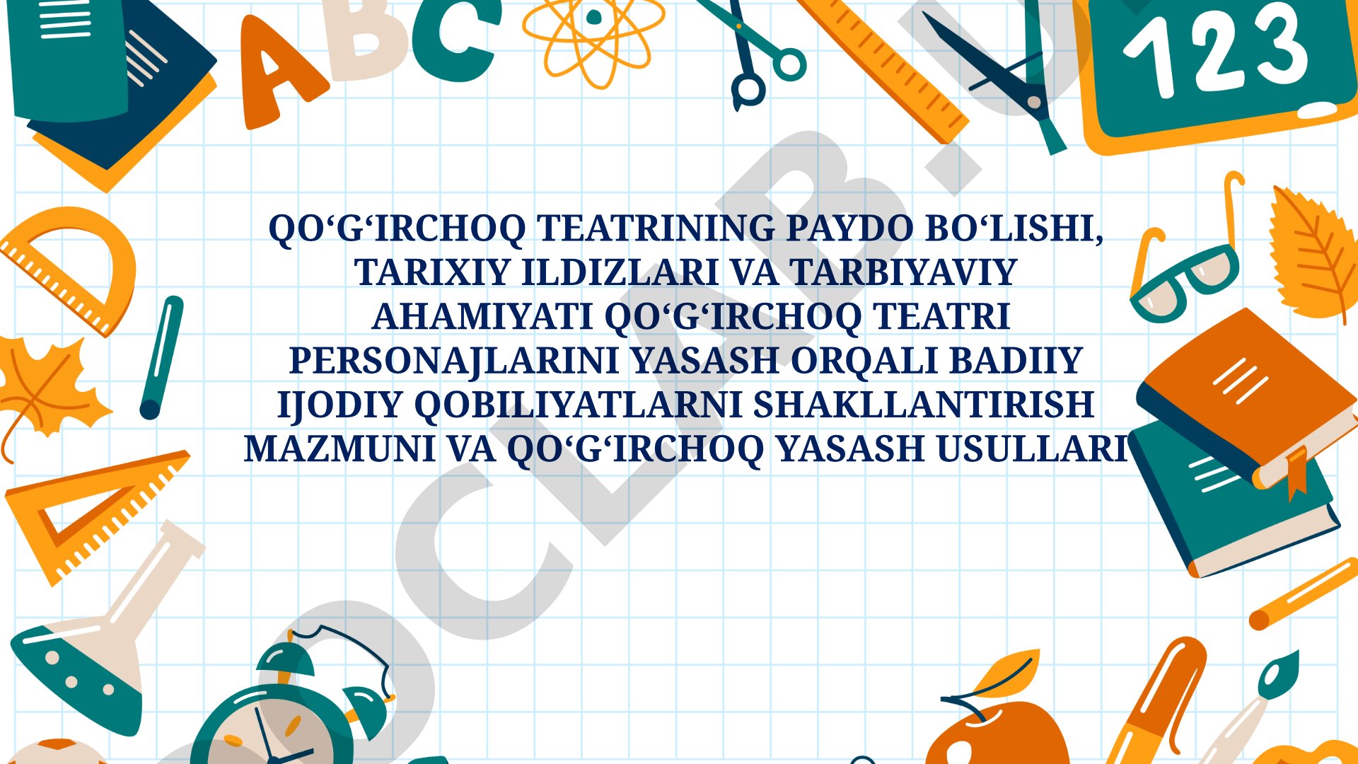 Qo‘g‘irchoq teatrining paydo bo‘lishi, tarixiy ildizlari va tarbiyaviy ahamiyati