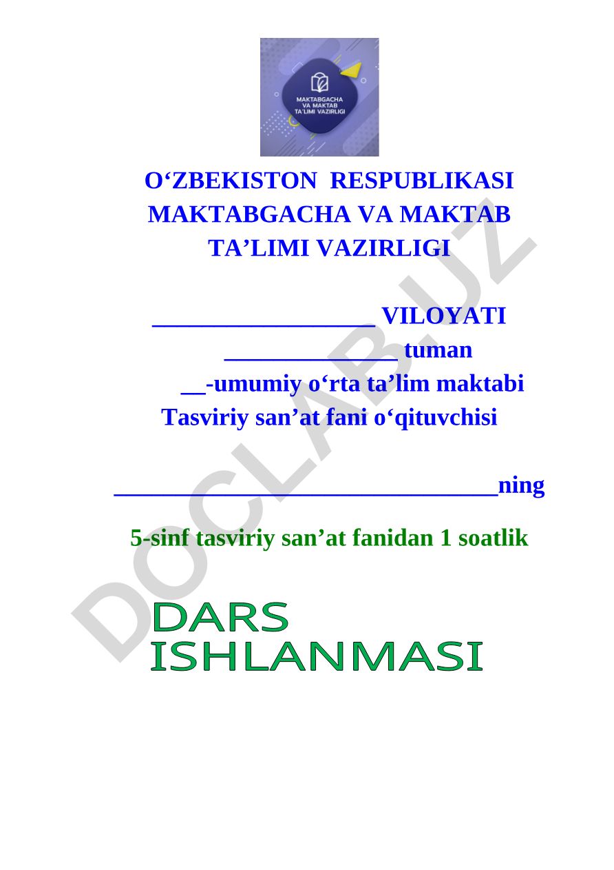 Rangtavirda natyurmort chizish bosqichlari. Natyurmort ishlash
