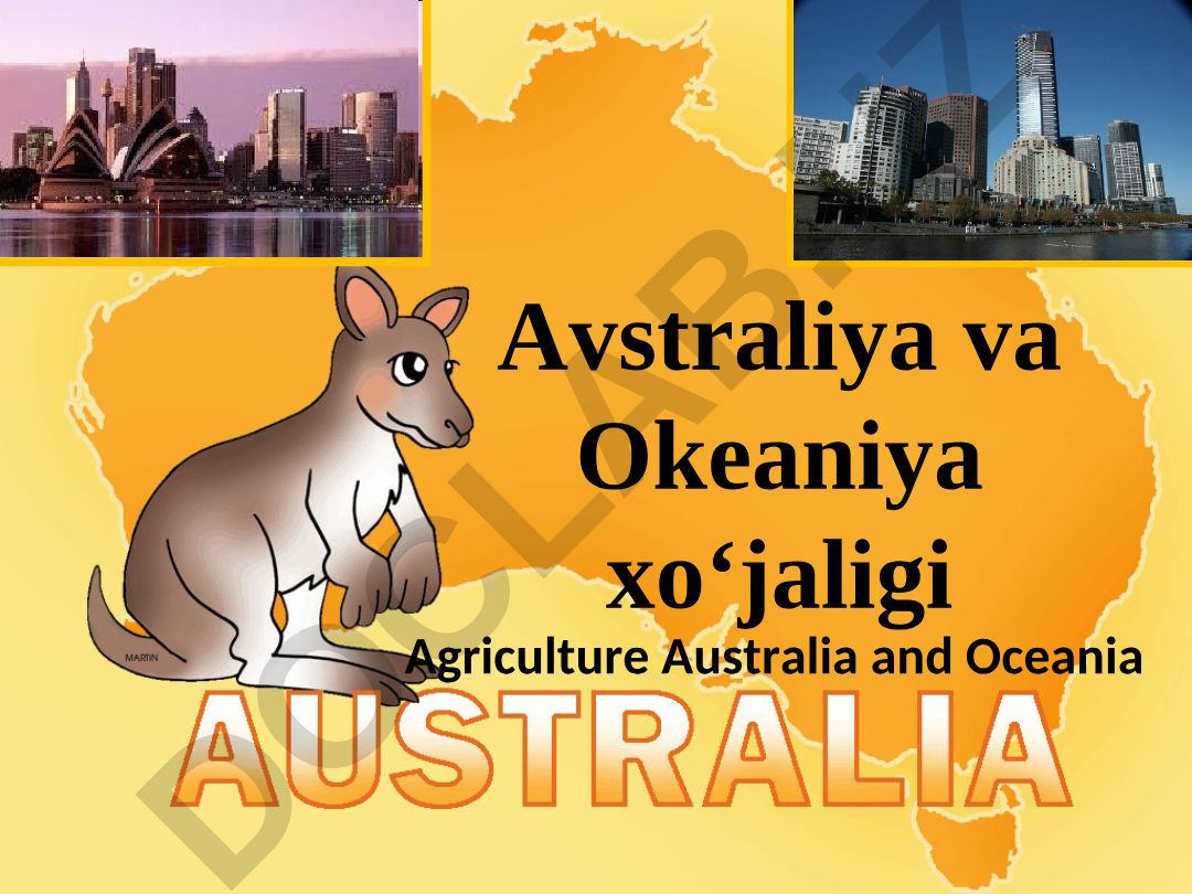 Avstraliya va Okeaniya xo'jaligi