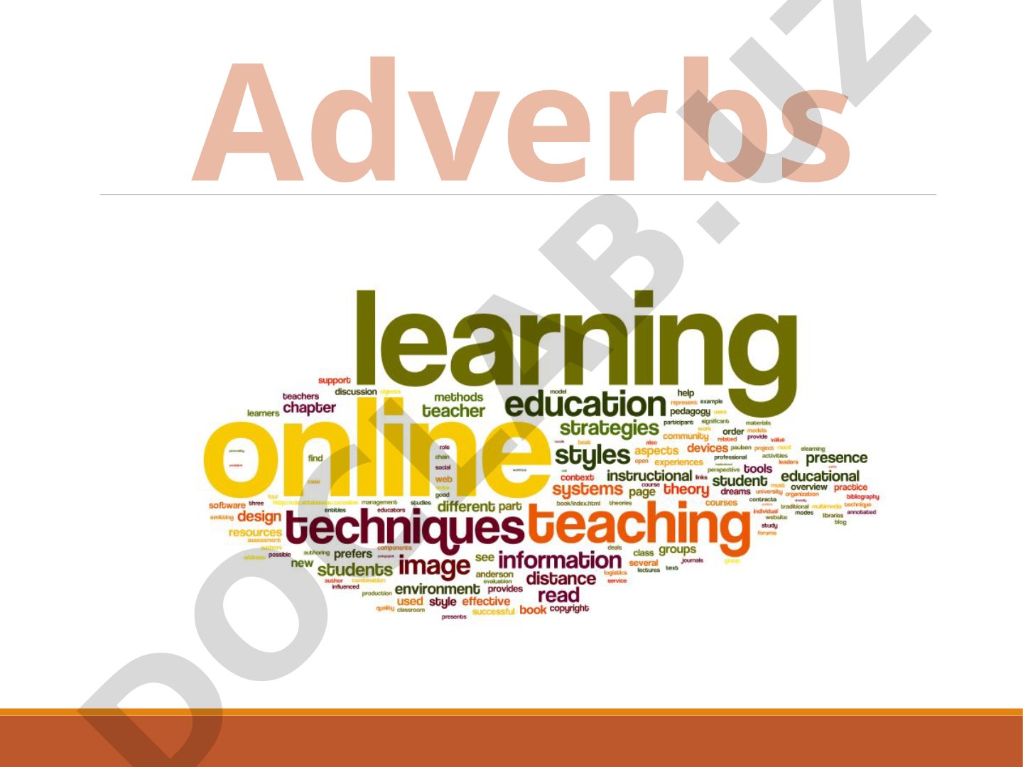 Adverbs in English Grammar