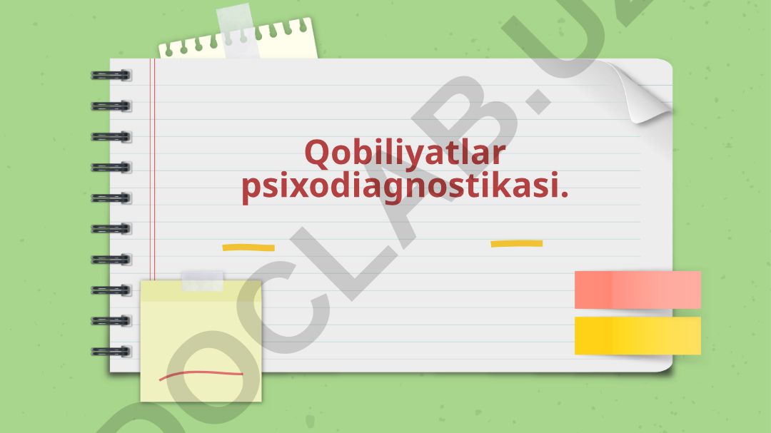 Qobiliyatlar psixodiagnostikasi