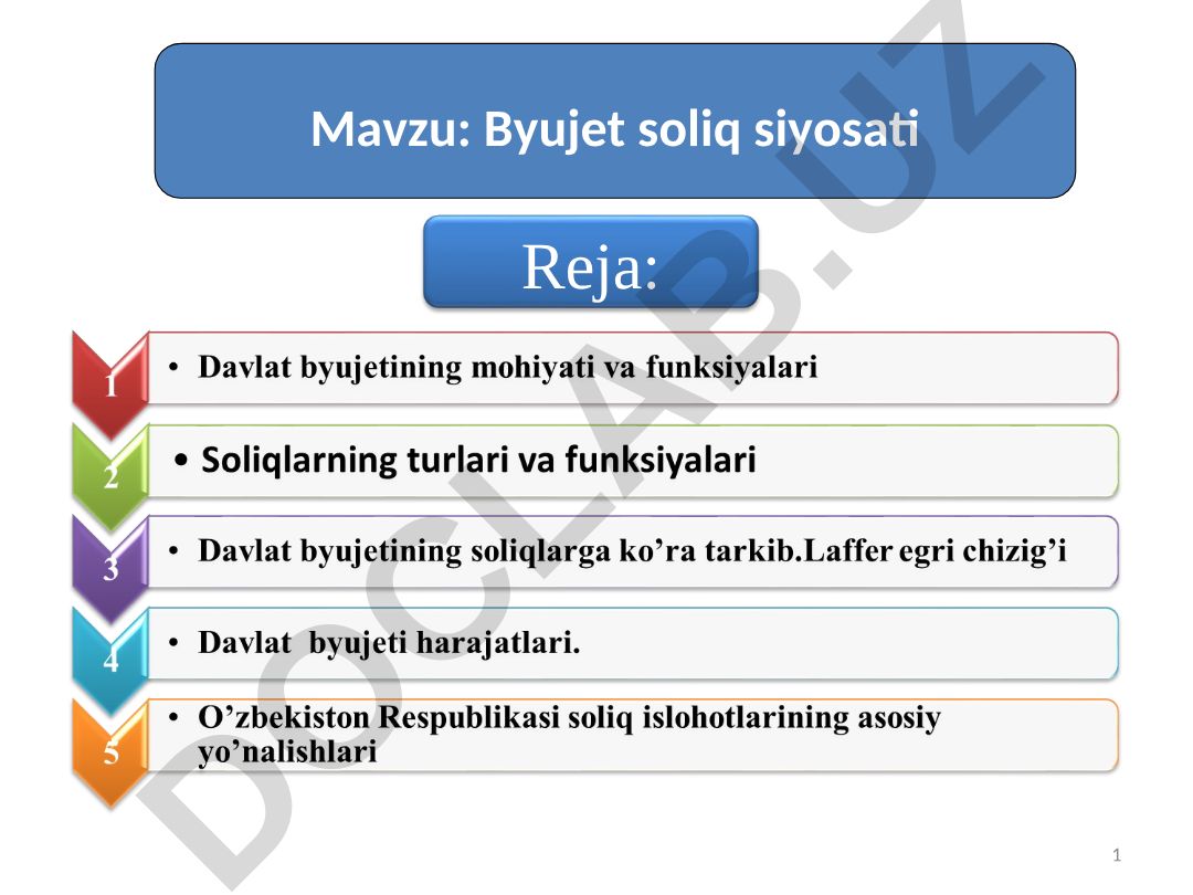 Byujet soliq siyosati