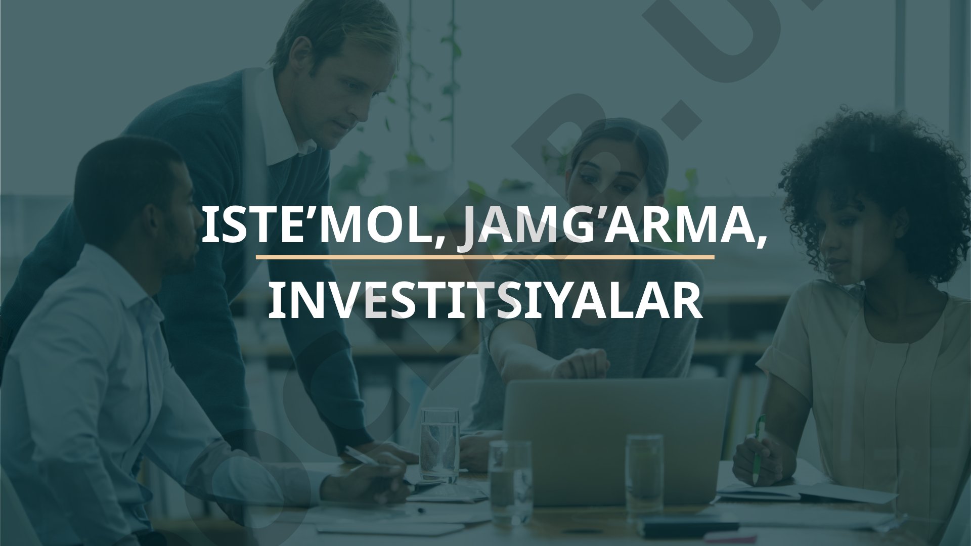 Iqtisodiyot taqdimoti slaydlari