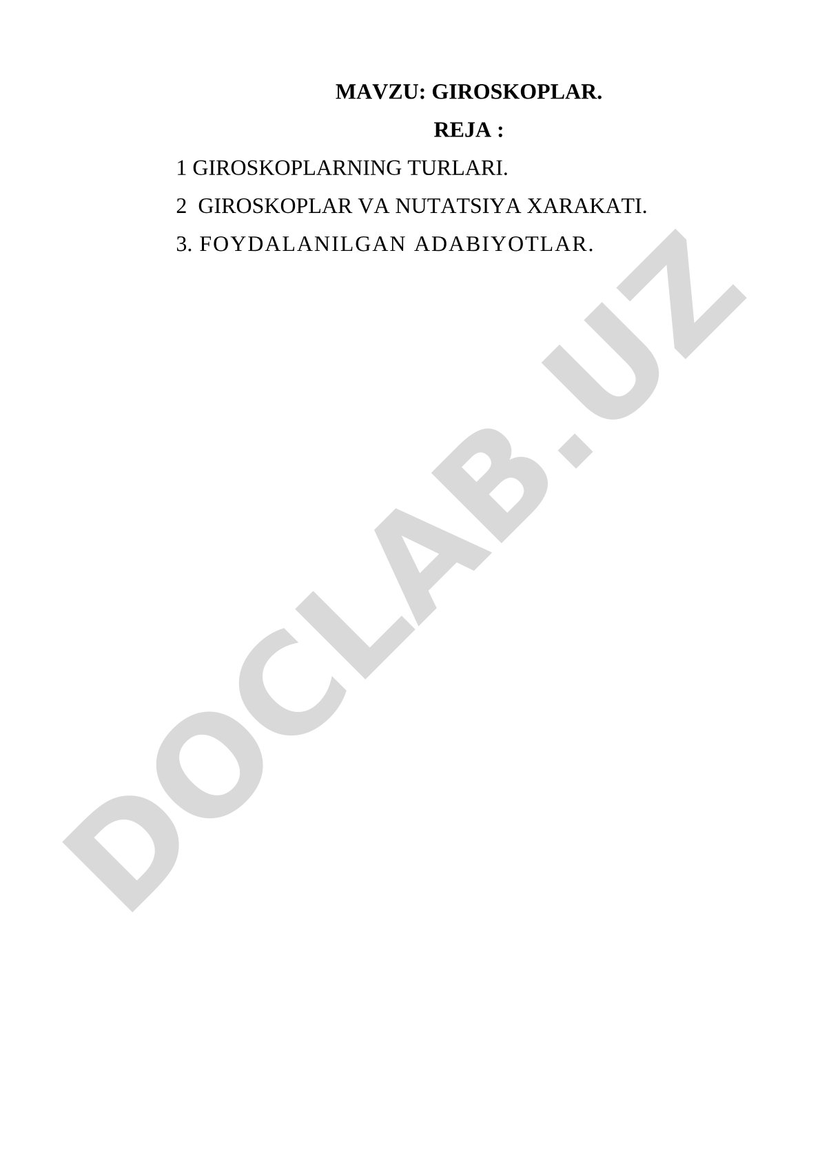 GIROSKOPLAR