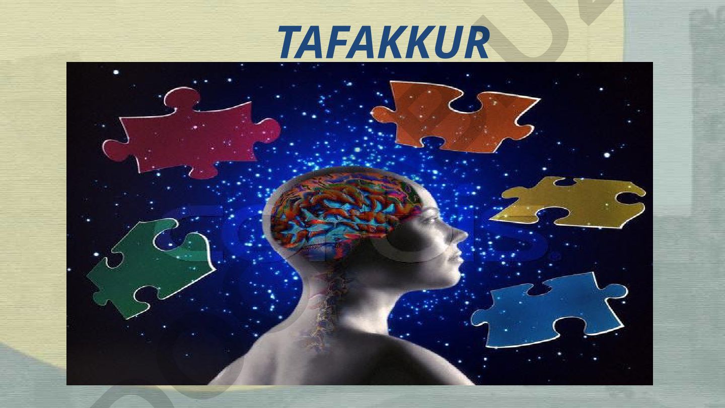 Tafakkur va uning psixik jarayonlari