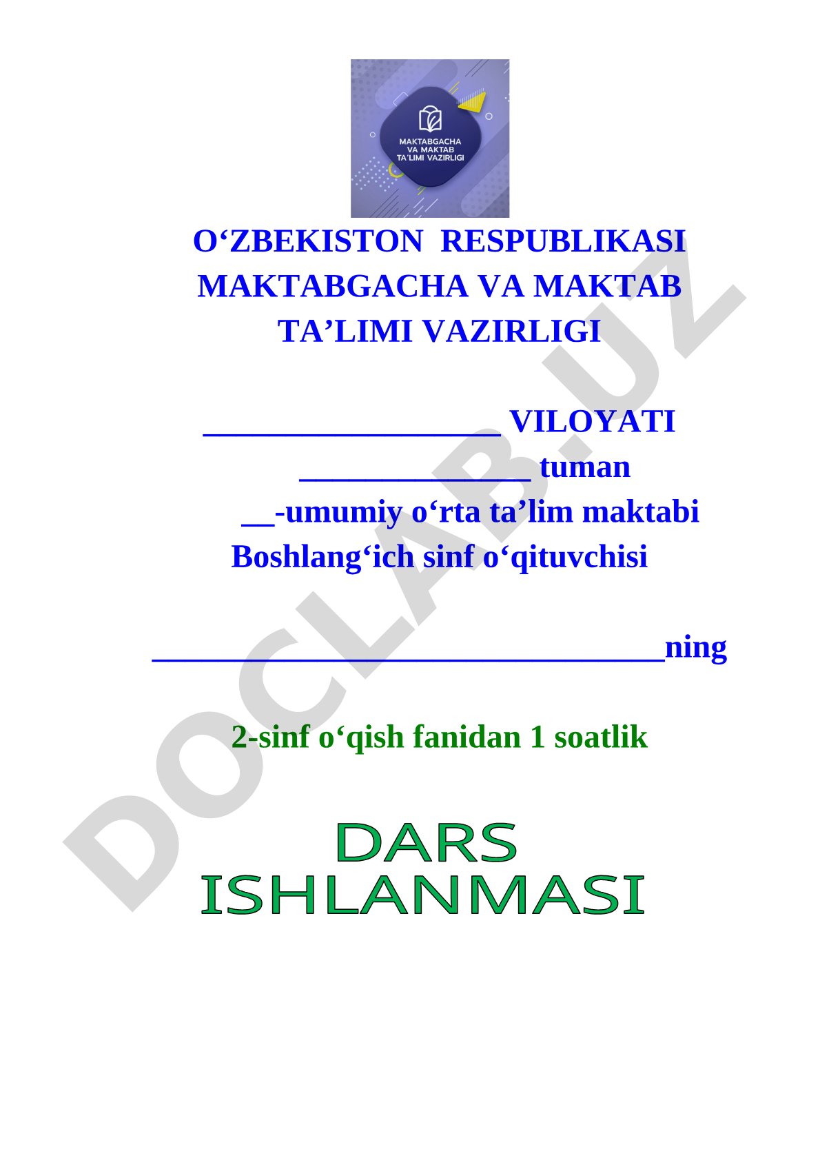 Oshxona buyumlari