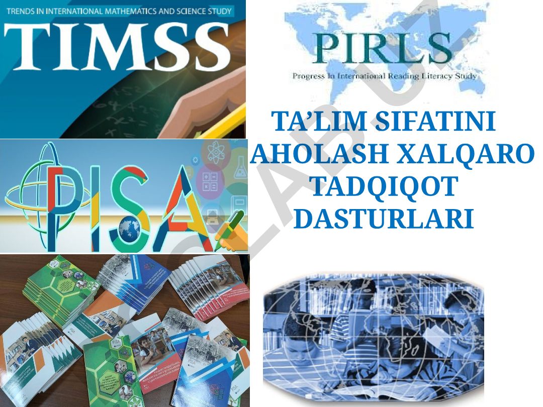 Ta'lim sifatini baholash xalqaro tadqiqot dasturlari