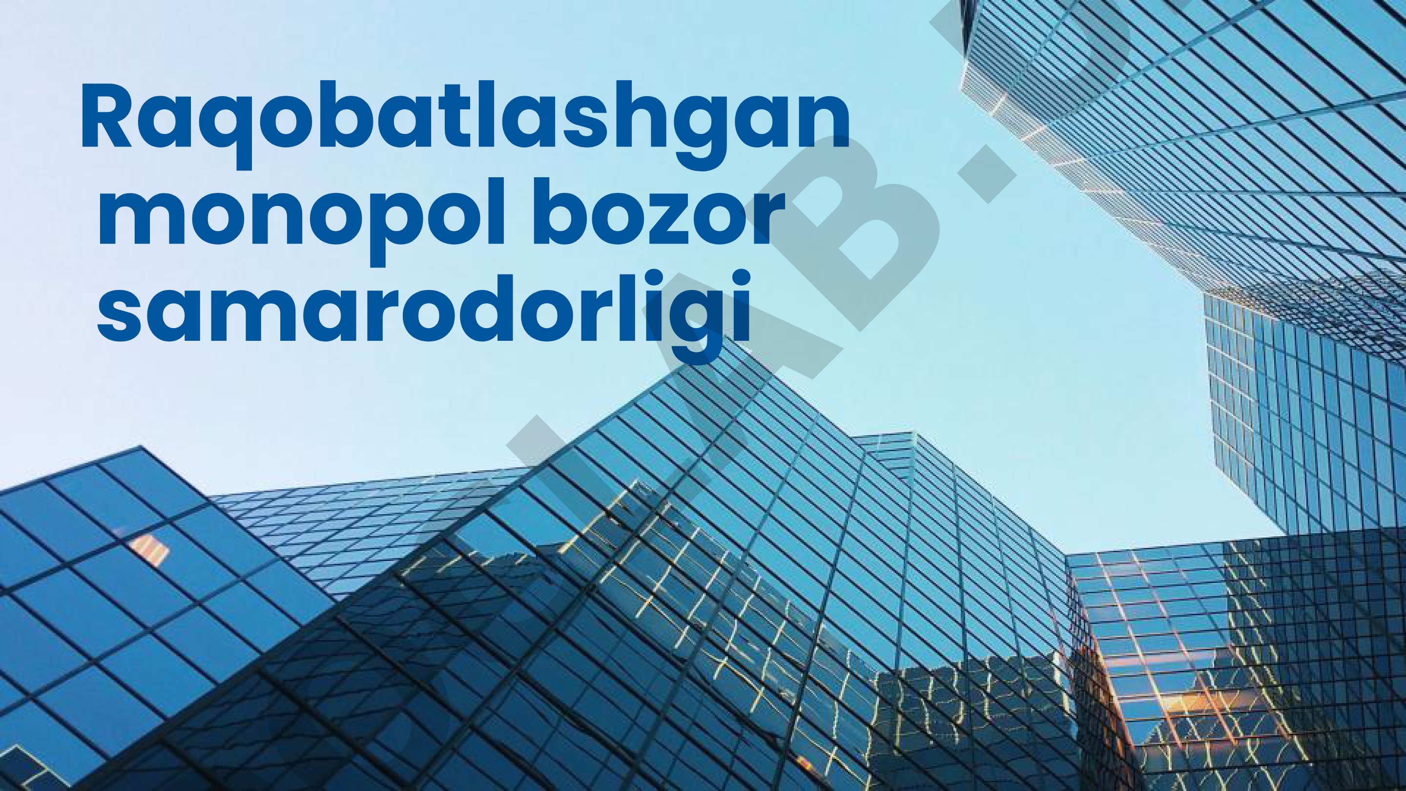Monopol bozor taqdimoti