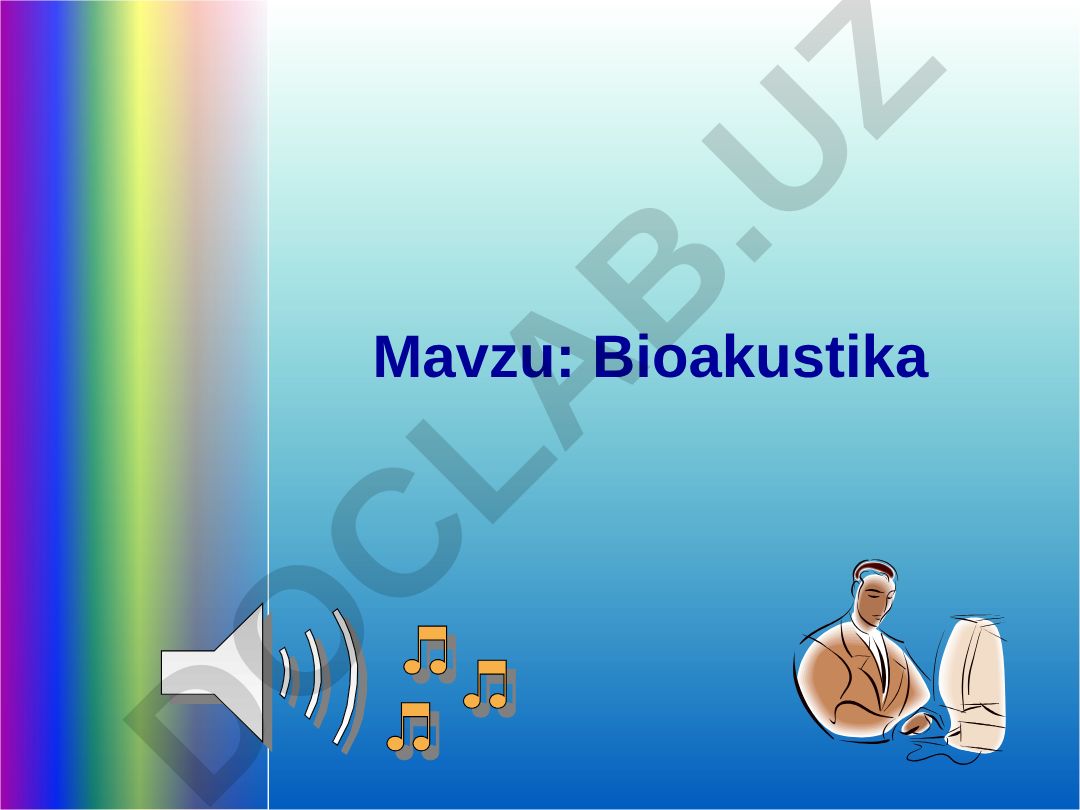 Bioakustika