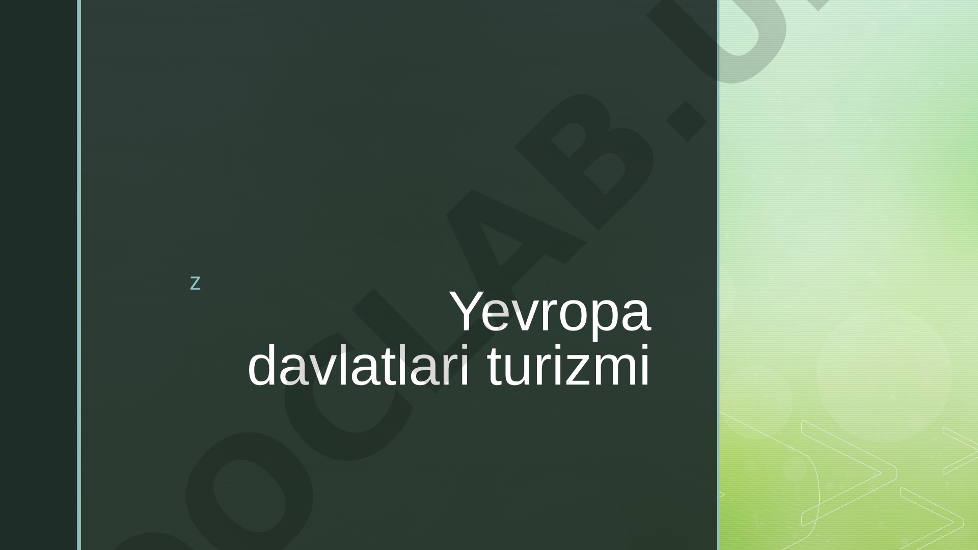 Shimoliy Yevropa turizmi taqdimoti