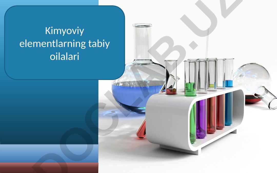 Kimyoviy elementlarning tabiy oilalari