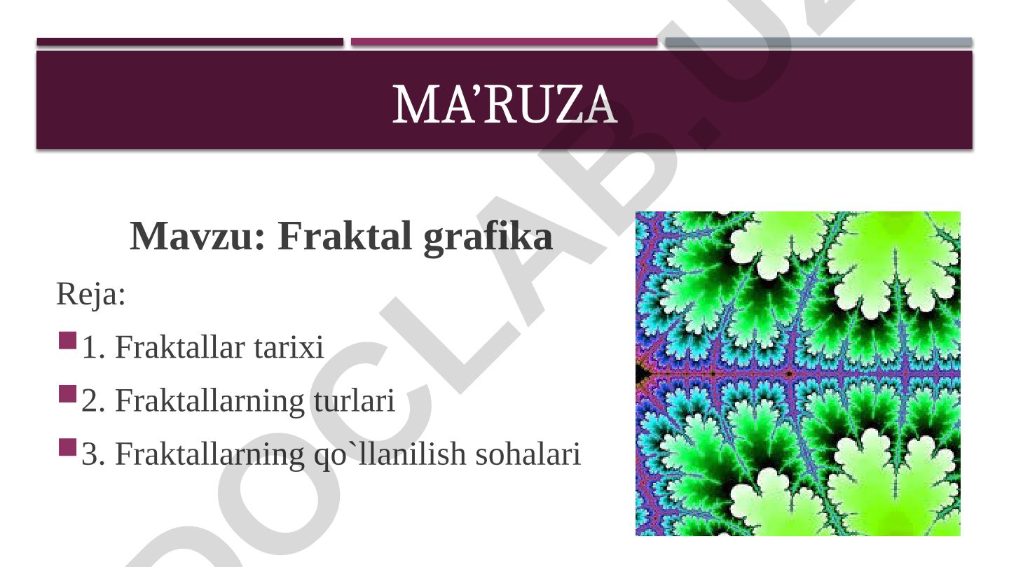 Fraktal grafika