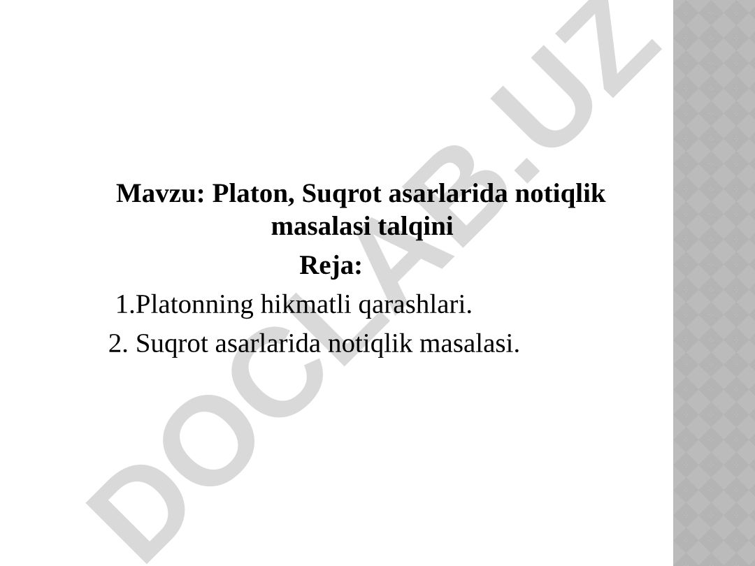 Platon, Suqrot asarlarida notiqlik masalasi talqini