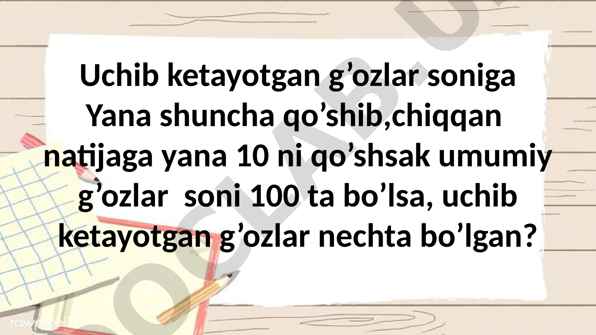 Matematika masalalari taqdimoti