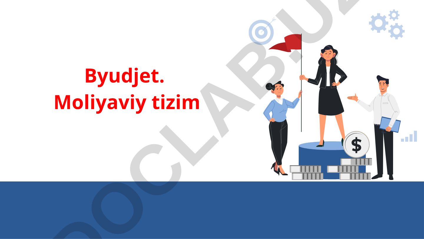 Byudjet va uning mamlakat ijtimoiy-iqtisodiy rivojlanishidagi roli