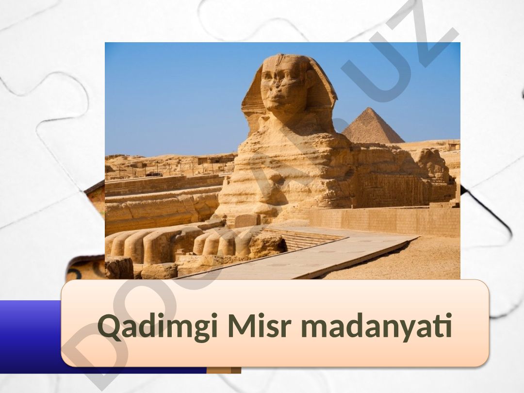 Qadimgi Misr madaniyati va iyeroglif yozuvi