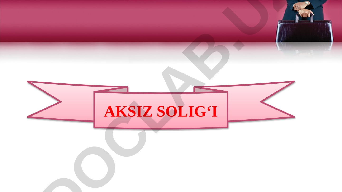 Foyda solig‘ining iqtisodiy mohiyati va ahamiyati