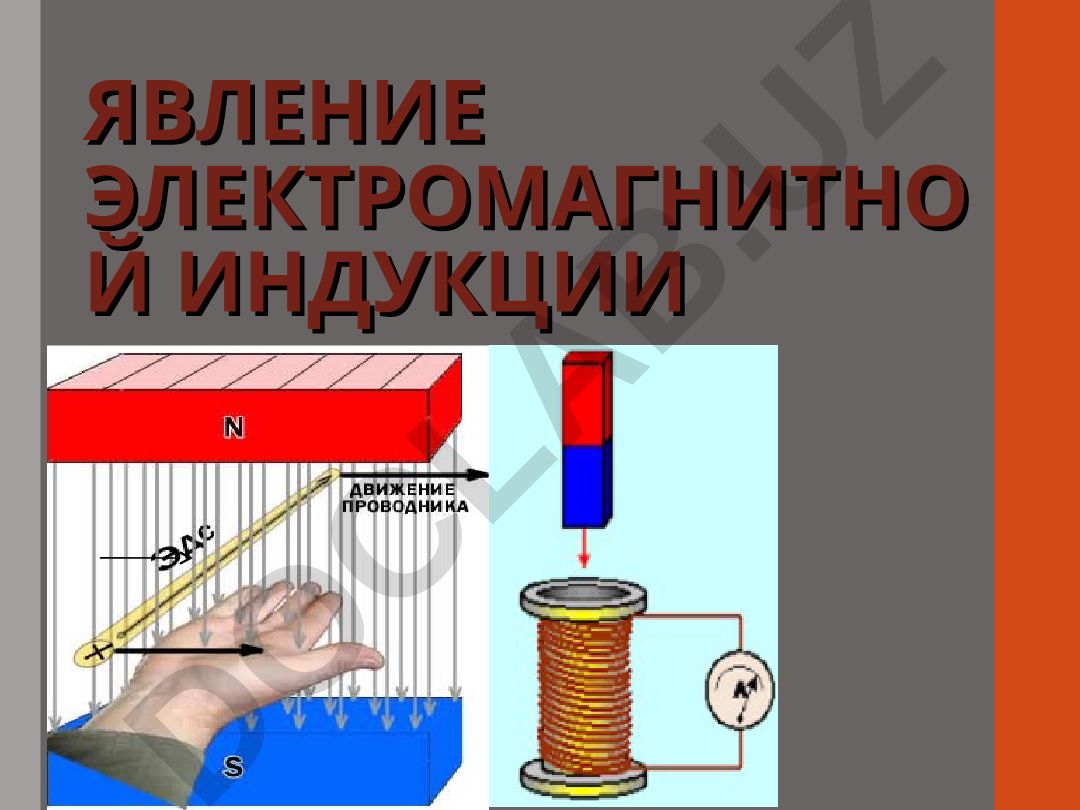 Явление электромагнитной индукции