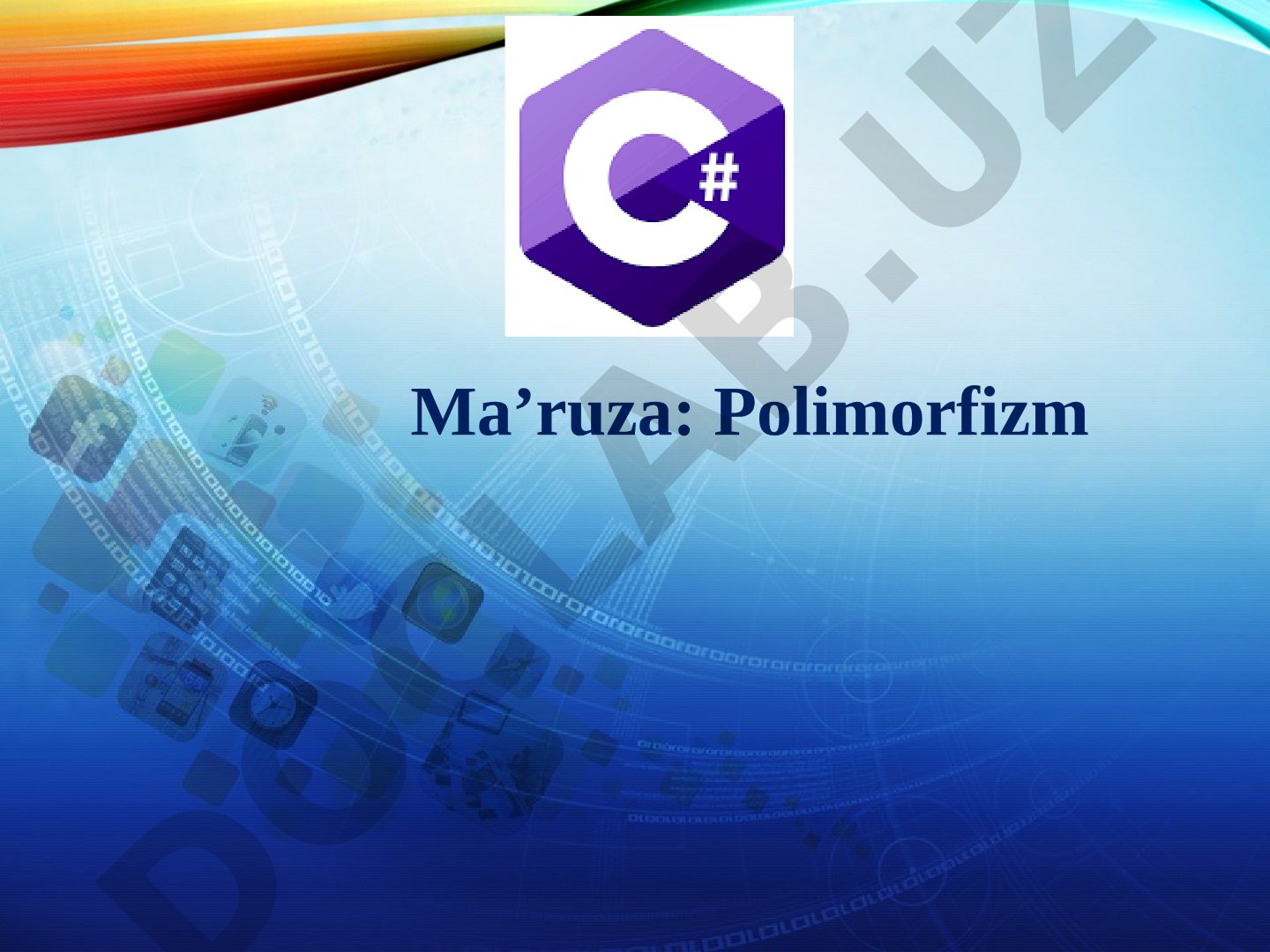 Polimorfizm haqida taqdimot